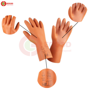 găng tay cách điện,GĂNG TAY CÁCH ĐIỆN HẠ THẾ 500V HONEYWELL 2092012 ,bảo hộ eco3d, bảo hộ ngành điện, dụng cụ cách điện,