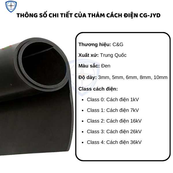 THẢM CÁCH ĐIỆN CG-JYD, bảo hộ eco3d, dụng cụ cách điện, bảo hộ ngành điện, thiết bị cách điện,