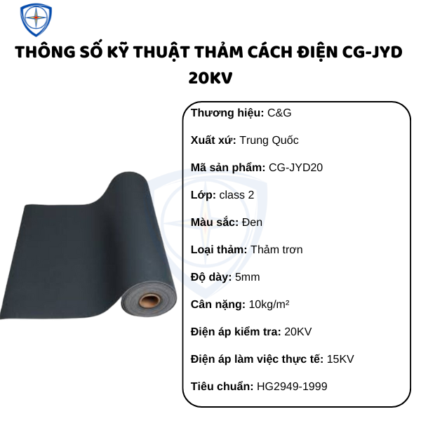 THẢM CÁCH ĐIỆN CG-JYD, bảo hộ eco3d, dụng cụ cách điện, bảo hộ ngành điện,