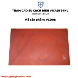 Thảm cách điện VICADI, bảo hộ ECO3D, dụng cụ cách điện,