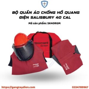 Bộ quần áo chống hồ quang điện Salisbury, bảo hộ eco3d, dụng cụ cách điện,