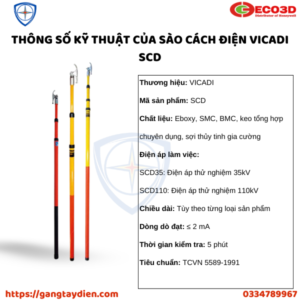 SÀO CÁCH ĐIỆN VICADI, Bảo hộ eco3d, dụng cụ cácg điện,