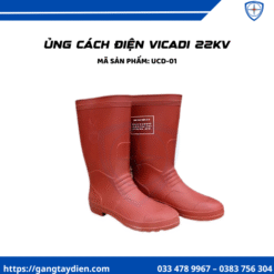Ủng cách điện VICADI, bảo hộ eoc3d, dụng cụ cách điện,