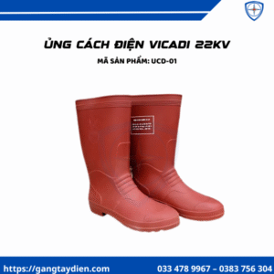Ủng cách điện VICADI, bảo hộ eoc3d, dụng cụ cách điện,