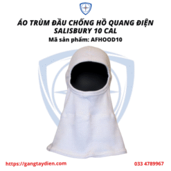 ÁO TRÙM ĐẦU CHỐNG HỒ QUANG ĐIỆN SALISBURY, BẢO HỘ ECO3D, QUẦN ÁO CÁCH ĐIỆN, SALISBURY,