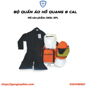 BỘ QUẦN ÁO HỒ QUANG 8 CAL, bảo hộ ECO3D, bộ quần áo hồ quang,
