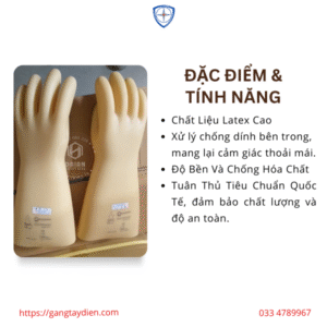 Găng tay cách điện Penta Regeltex SFE, bảo hộ eco3d, găng tay cách điện,