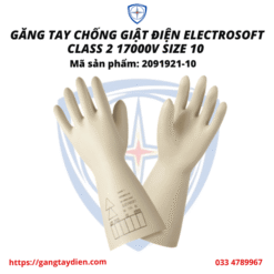 GĂNG TAY CHỐNG GIẬT ĐIỆN ELECTROSOFT, bảo hộ eco3d, găng tay cách điện,ELECTROSOFT,