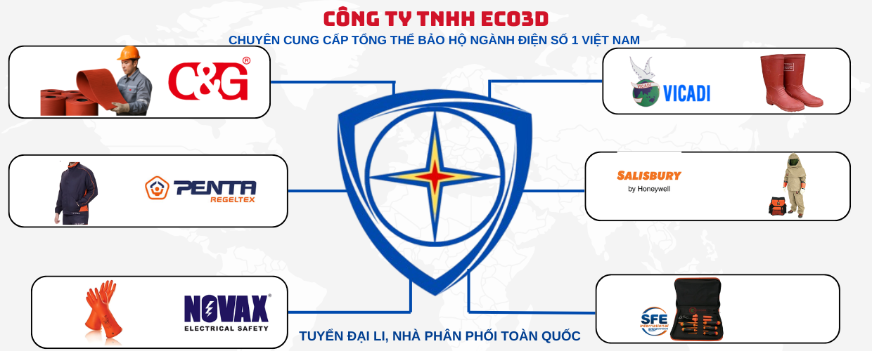 bảo hộ eco3d, dụng cụ cách điện, bảo hộ ngành điện