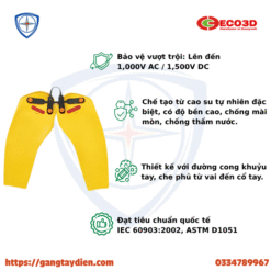 vai áo cách điện novax, VAI ÁO CÁCH ĐIỆN hạ áp,