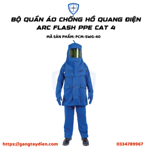 BỘ QUẦN ÁO CHỐNG HỒ QUANG ĐIỆN ARC FLASH, bảo hô eco3d, quần áo hồ quang điện,