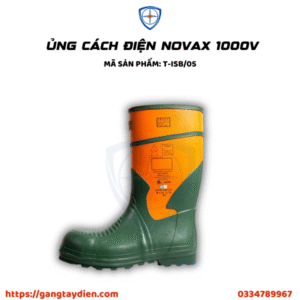 ủng cách điện, ủng cách điện Novax, ủng cách điện 1000v, bảo hộ điện,