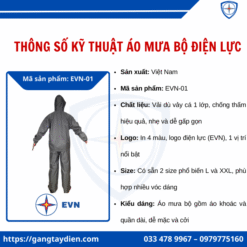 ÁO MƯA BỘ, Áo mưa bộ điện lực, ÁO MƯA IN LOGO EVN, ÁO MƯA TỐT, ÁO MƯA GIÁ RẺ,