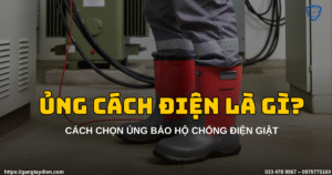 ủng cách điện, ủng cao su cách điện, ủng bảo hộ lao động, giày ủng an toàn điện, bảo hộ điện eco3d,