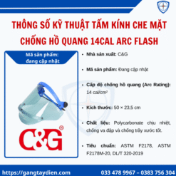 Tấm kính che mặt chống hồ quang, tấm chắn bảo vệ hồ quang, tấm kính chống hồ quang,Tấm kính che mặt, mũ chống hồ quang điện, bảo hộ điện eco3d,