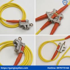 Bộ tiếp địa 4 chiều Salisbury, tiếp địa di động Salisbury, bộ nối đất an toàn 4 pha, bộ tiếp đất an toàn ngành điện, bộ tiếp địa có kẹp cách điện, bộ tiếp địa chuyên dụng điện lực, bộ tiếp địa đạt tiêu chuẩn an toàn, ,eco3d, bảo hộ điện eco3d,