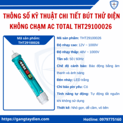 Bút dò điện không chạm AC total, Bút thử điện không chạm AC total chính hãng, Bút dò điện không chạm AC total ở đâu, Bút thử điện Bosch LED, bảo hộ điện eco3d, eco3d, giá Bút dò điện không chạm AC total, THT29100026, bảo hộ lao động giá rẻ,