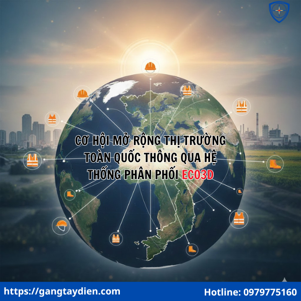 Hợp Tác Phân Phối Bảo hộ lao động ECO3D, Đồ bảo hộ chính hãng, nhà phân phối uy tín, thiết bị bảo hộ giá tốt,