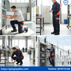 Quần bảo hộ chống hồ quang SFE, quần áo chống hồ quang điện, quần chống hồ quang điện SFE, quần chống hồ quang penta regeltex, eco3d, bảo hộ điện eco3d,