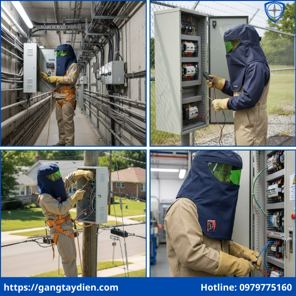 Trùm đầu chống hồ quang 12 CAL Salisbury, mũ chống hồ quang điện 12 cal/cm2,  mũ bảo hộ hồ quang điện Salisbury, arc flash helmet 12 cal, mũ chống tia hồ quang Salisbury, bảo hộ điện eco3d, eco3d, mũ bảo hộ công trình điện arc flash, mũ cứng bảo hộ hồ quang điện, mũ bảo hộ ngành điện 12 cal/cm², bảo hộ lao động giá tốt,