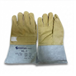 Găng tay da bảo vệ lớp ngoài SFE, găng tay da bảo hộ, găng tay da cách điện SFE, găng tay da bò SFE, găng tay da lót lông, găng tay da cách điện,