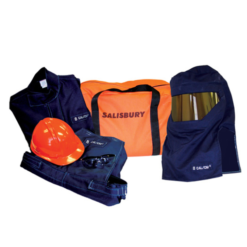 Bộ quần áo chống hồ quang Salisbury 8 CAL, Bộ đồ hồ quang salisbury 8 cal, quần áo hồ quang salisbury 8 cal, bộ quần áo chống hồ quang salisbury, quần áo cách điện SK8-spl,
